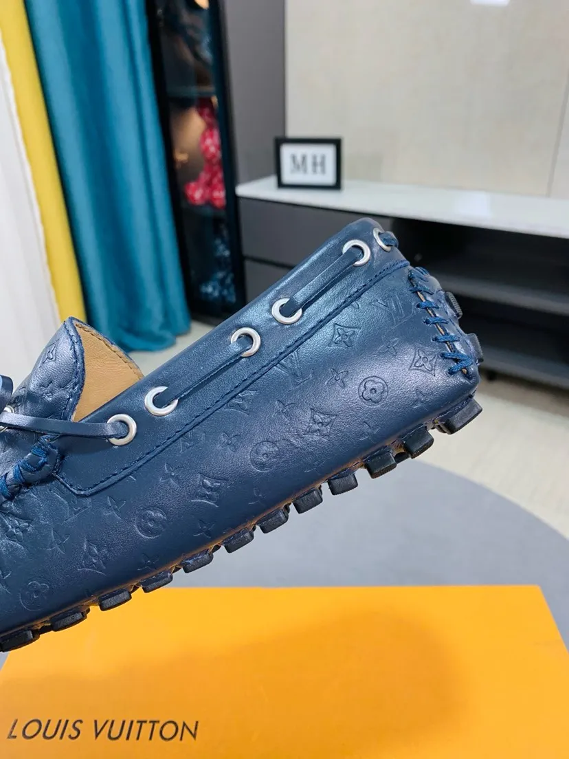 Men's men's shoes 💰458🌹🌹 Comes with full packaging [Louis Vuitton] LV Doudou shoe series, the leather materials used are all imported cowhide embossed 🐂The design is luxurious and elegant, perfectly interpreting the brand's luxury style 💪The upper is made of cowhide with imported genuine leather lining, it depends on the quality✅, code number: 38-44